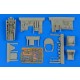 1/48 Supermarine Spitfire Mk.IXc Cockpit Set for Eduard kits