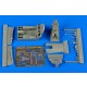 1/48 Sepecat Jaguar GR.1 Cockpit Set for Kittyhawk Model kits 