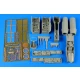 1/48 McDonnell-Douglas F/A-18A Hornet Detail Set for HobbyBoss kits 