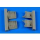 1/48 Saab JAS-39A/C Gripen Speed Brakes for Kittyhawk kit