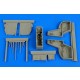 1/48 Kfir C2/C7 Wheel Bay for Kinetic kit