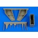 1/48 McDonnell F-101A/C Voodoo Wheel Bay for KittyHawk kit