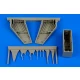 1/48 McDonnell F-101A/C Voodoo Wheel Bay for KittyHawk kit