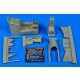 1/48 F-106A Delta Dart Cockpit Set for Trumpeter kits