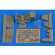 1/48 Messerschmitt Bf 109G-6 Late Cockpit Set for Eduard kit