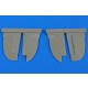 1/48 Gloster Gladiator Control Surfaces for Eduard/Roden kit