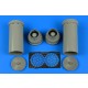 1/48 Grumman F-14A Tomcat Exhaust Nozzles (Closed) for Tamiya kit