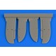 1/48 Polikarpov I-153 Chaika Control Surfaces for ICM kit