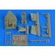 1/48 SAAB J-29 Tunnan Cockpit Set for Pilot Replicas #48-A-002