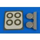 1/48 Yak-3 Wheels & Paint Masks