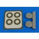 1/48 Yak-3 Wheels & Paint Masks