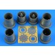 1/48 Sukhoi Su-27 Flanker B Exhaust Nozzles for Kitty Hawk kits