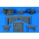 1/48 Hawker Siddeley Harrier Gr.3 Cockpit Set for Kinetic kits