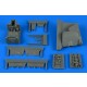 1/48 Hawker Siddeley Harrier AV-8A Wheel Bay for Kinetic kits