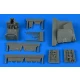 1/48 Hawker Siddeley Harrier AV-8A Wheel Bay for Kinetic kits