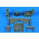 1/48 Hawker Siddeley Harrier GR.1/GR.1A Cockpit set for Kinetic kits