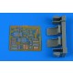 1/48 Zlin Z-126 Trener Seats for Eduard kits