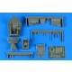 1/48 SAAB J 29F Tunnan Cockpit set for HobbyBoss kits