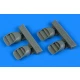 1/48 Harrier GR.1/GR.3 Exhaust Nozzles for Kinetic kits