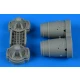 1/48 Su-25 Frogfoot Exhaust Nozzles for Zvezda kits
