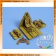 1/72 Grumman F6F-3 Hellcat/5 Hellcat Cockpit Set for Academy kit