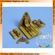1/72 Grumman F6F-3 Hellcat/5 Hellcat Cockpit Set for Academy kit