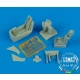 1/72 McDonnell Douglas AV-8B Harrier II Cockpit Set for Hasegawa kit
