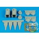 1/72 Lockheed Martin F/A-22 Raptor Exhaust Nozzles for HobbyBoss kit