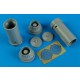1/72 Grumman F-14A Tomcat Exhaust Nozzles - closed for HobbyBoss kits