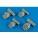 1/72 BAe Harrier FRS.1/GR.3/AV-8A Exhaust Nozzles for Hasegawa / Italeri kits 