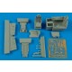 1/72 North-American F-100D Super Sabre Cockpit Set for Trumpeter kits 