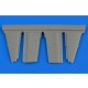 1/72 Grumman F4F-4 Wildcat Control Surfaces for Airfix kit