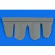 1/72 Supermarine Spitfire Mk.IX Control Surfaces (Metal) for Eduard