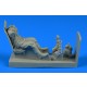 1/32 WWII Soviet Pilot with Seat for Trumpeter Mikoyan MiG-3 kit (1 Figure)