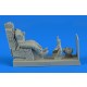 1/32 USAF Fighter Pilot w/Ejection Seat for Tamiya/Revell kits