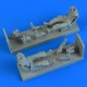1/32 Vietnam War USAF Pilot & Instructor with Seats for T-28B Trojan