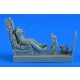 1/32 Modern British Eurofighter Typhoon Pilot w/Ejection Seat for Revel/Trumpeter kits