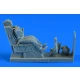 1/32 USAF Lockheed F-117A Nighthawk Pilot w/Ejection Seat for Revel/Trumpeter kits