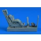 1/32 US Navy AV-8B Harrier II Marines Pilot w/Ejection Seat for Trumpeter kits