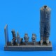 1/35 WWII Japanese Suicide Sailor for Suicide Craft Kaiten II for Micromir kits