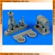 1/48 WWII US Army Aircraft Mechanic (1 figure) w/Fuel Cart - Pacific Theatre
