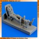 1/48 Russian Yakovlev Yak-3/Yak-7/Yak-9 Fighter Pilot w/Seat (1 figure)