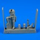 1/48 WWII USAF Fighter Pilot - 8th Army in European Battlefields (1 Resin Pilot w/2 Heads)