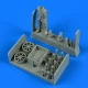 1/48 WWI German Aircraft Armover with Ammunition Cart 