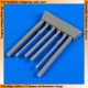 1/32 Mitsubishi A6M5 'Zero' Fighter Gun Barrels for Tamiya kits 