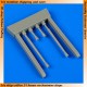 1/32 Mitsubishi J2M3 Raiden Gun Barrels for Hasegawa kit
