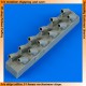 1/32 Curtiss P-40E Warhawk Exhaust for Hasegawa kit