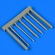 1/32 A6M5c Zero Type 52 Gun Barrels for Hasegawa kits