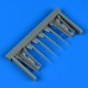1/32 Messerschmitt Bf 109G-6 Piston Rods With Undercarriage Legs Locks for Hasegawa kits