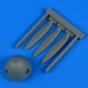 1/32 Messerschmitt Bf 109F-2 Propeller for Hasegawa/Revell kits